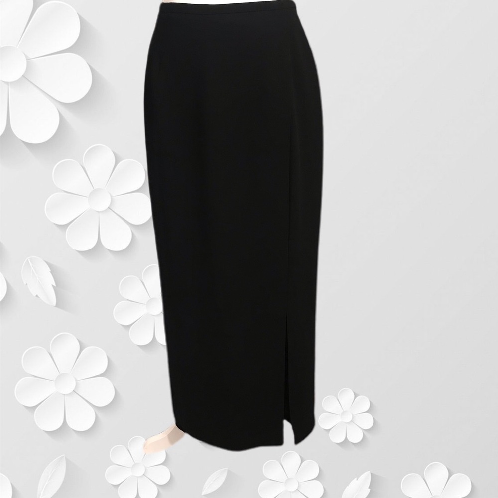SC Collection full length lined skirt size 6 black